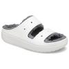 Crocs Classic Fuzzy Clogs Unisex Clogs White 207446-100