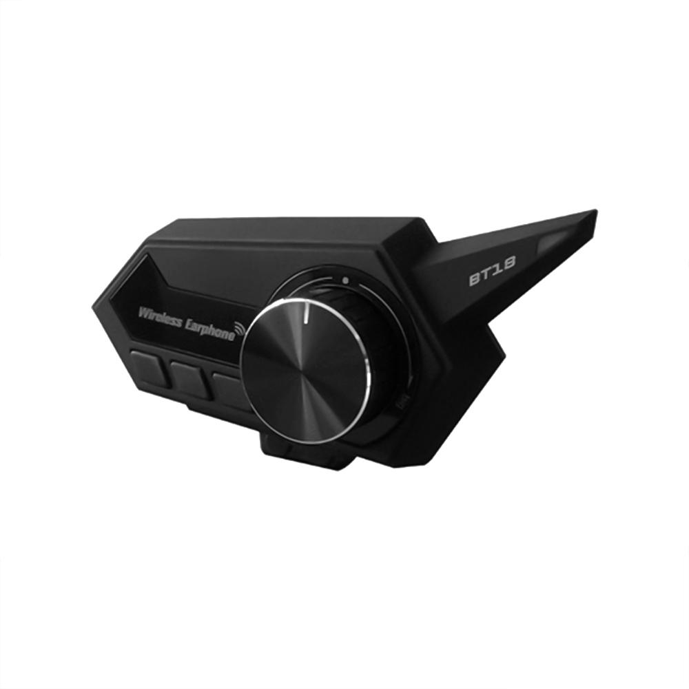 BT18 Wireless Motorcycle Helmet Headset BT5.0+EDR Handsfree Headphone