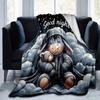 1pc Winnie The Pooh Printing Blanket - Soft, All-Season Throw for Living Room, Bedroom,Personalized Gift with Adorable Cartoon Design