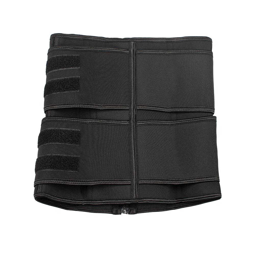 Two-Belt Neoprene Waist Trimmer Trainer Breathable Plus Size Body Shaper for Weight Loss Slimming Belly Band Sauna Sweat Trainer