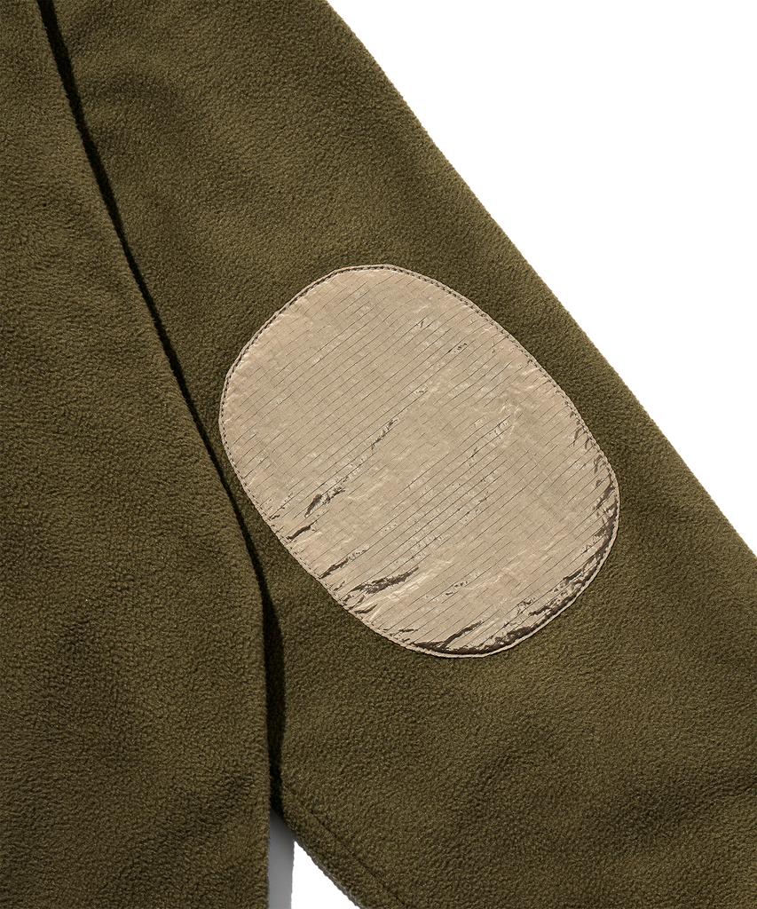 Discus Athletic Pocket Fleece Anorak Hoodie Khaki