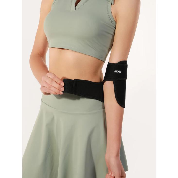 1 Pieza Soporte de Codo Ajustable de Neopreno - Protector Cómodo para Deporte y Fitness para Hombres y Mujeres