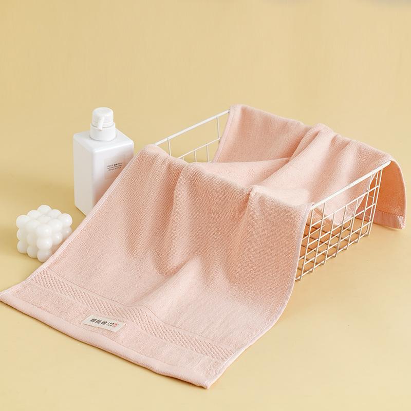 Full Cotton Absorbent Soft Bathing Household Towel Pure Cotton Face Wash Adult Thick Embroidery