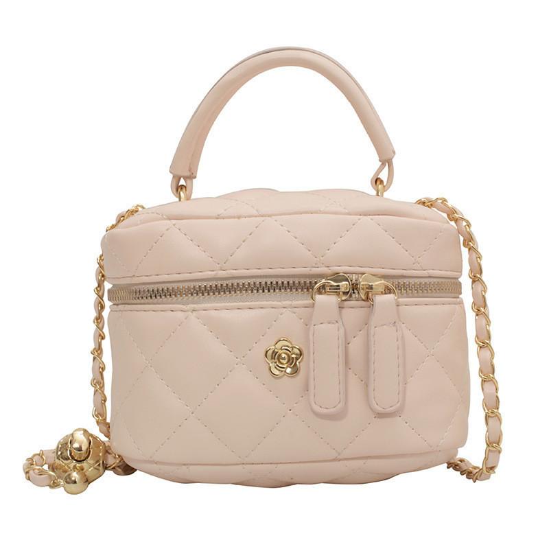 Schicke Diamantgitter-Ketten-Handtasche 2024 Neuer Stil Beliebt in diesem Jahr Hochwertige Textur Urbaner Minimalist