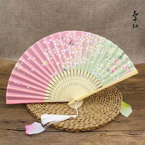 Red Dance Fan, Folding Fan for Dancing, Classical Dance, Chinese Style, Ancient Style, Hanfu