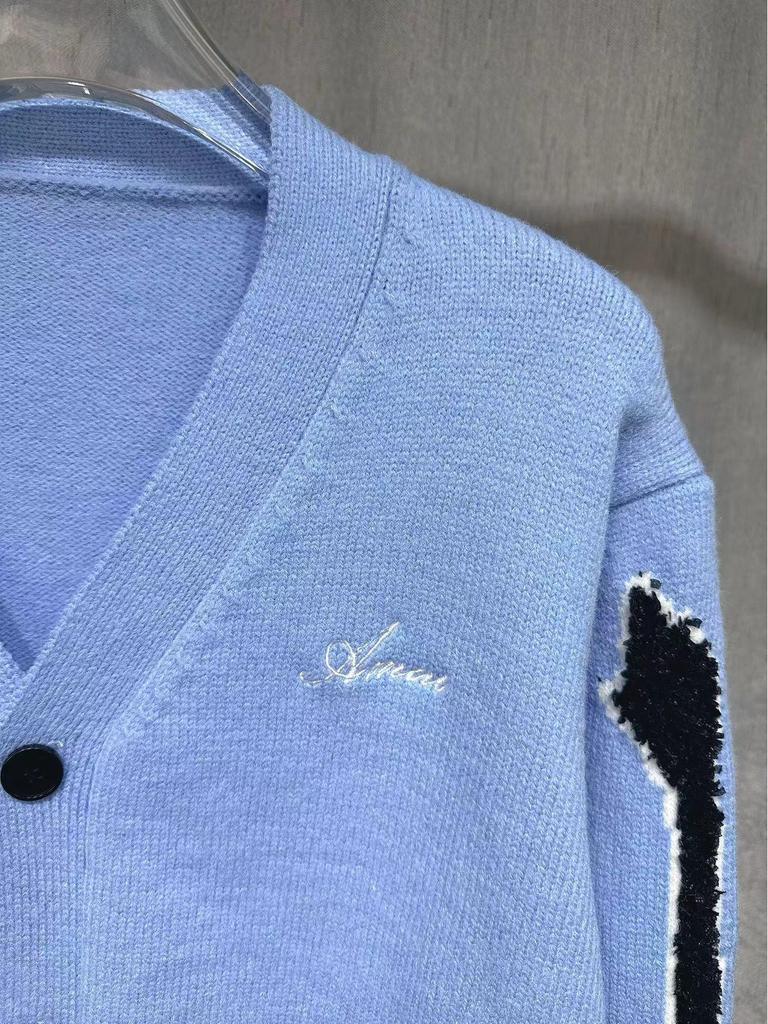 Amiri Herbst/Winter Kapuzenpullover mit Stickerei, Kirin-Arm und AMIRI-Buchstaben für Herren