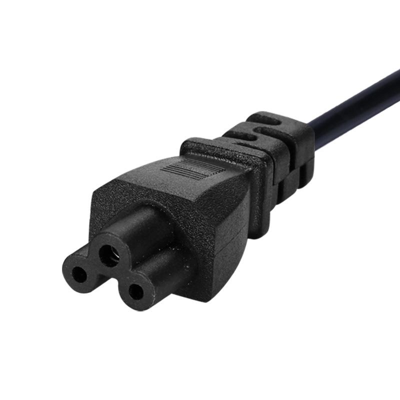 

Универсальный адаптер питания для ноутбука с вилкой C5, кабель питания, соответствующий стандартам США, ЕС и Великобритании