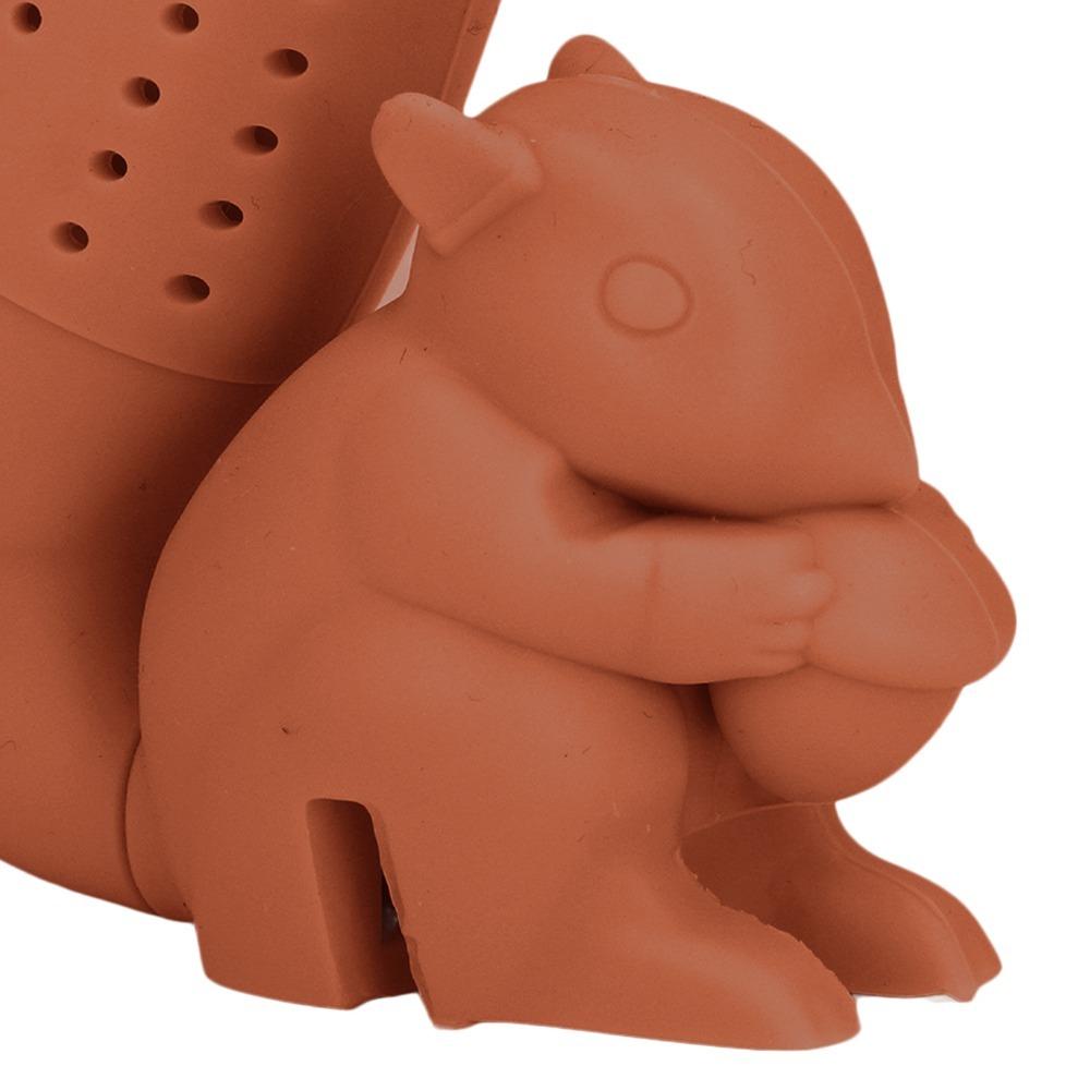 

Squirrel Shape Squirrel Tea Strainer Food Grade Squirrel Tea Filter Tea Brewing кавовий