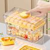 34/68 Grids Easy Press Release Ice Mold Ice Cube Tray With Lid And Storage Box Seal Reusable Freezer Ice Making Tool