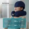 Philips Inflatable U-Shaped Neck Pillow with Eye Mask & Heat Function