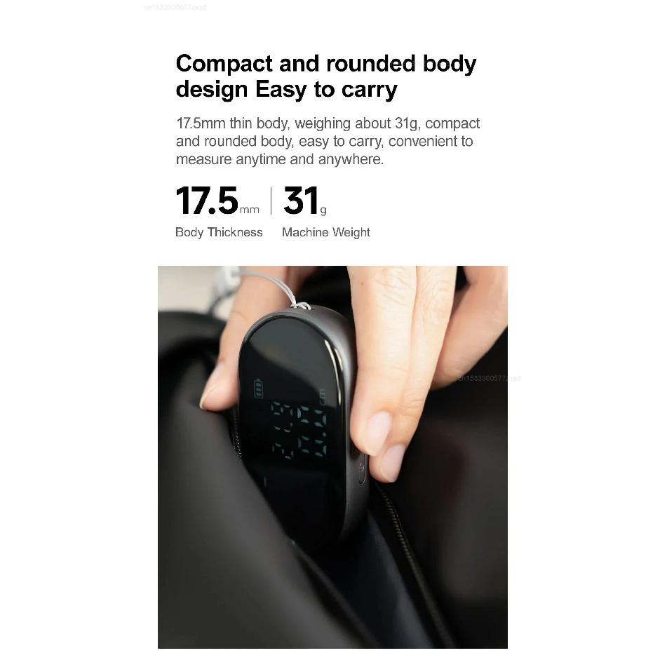 DUKA ATuMan Q2 Mini Electronic Ruler Digital Wheel Tape Measure Type-C Rechargeable Tape Ruler Distance Meter Measuring Tools