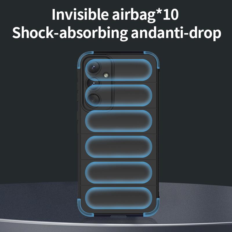 For Samsung Galaxy A55 5G Cell Phone Case Drop-resistant TPU Back Cover