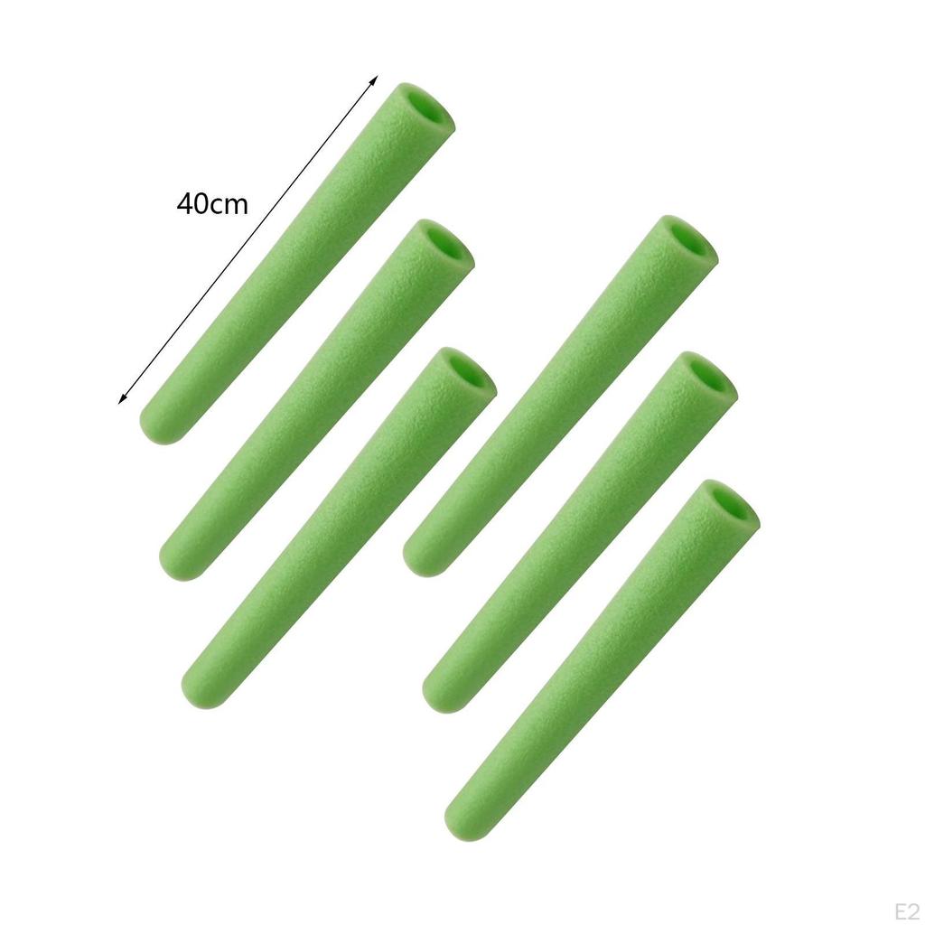 6 Pieces Trampoline Enclosure Foam Sleeves, Foamed Pipe Protective Sleeve Cover