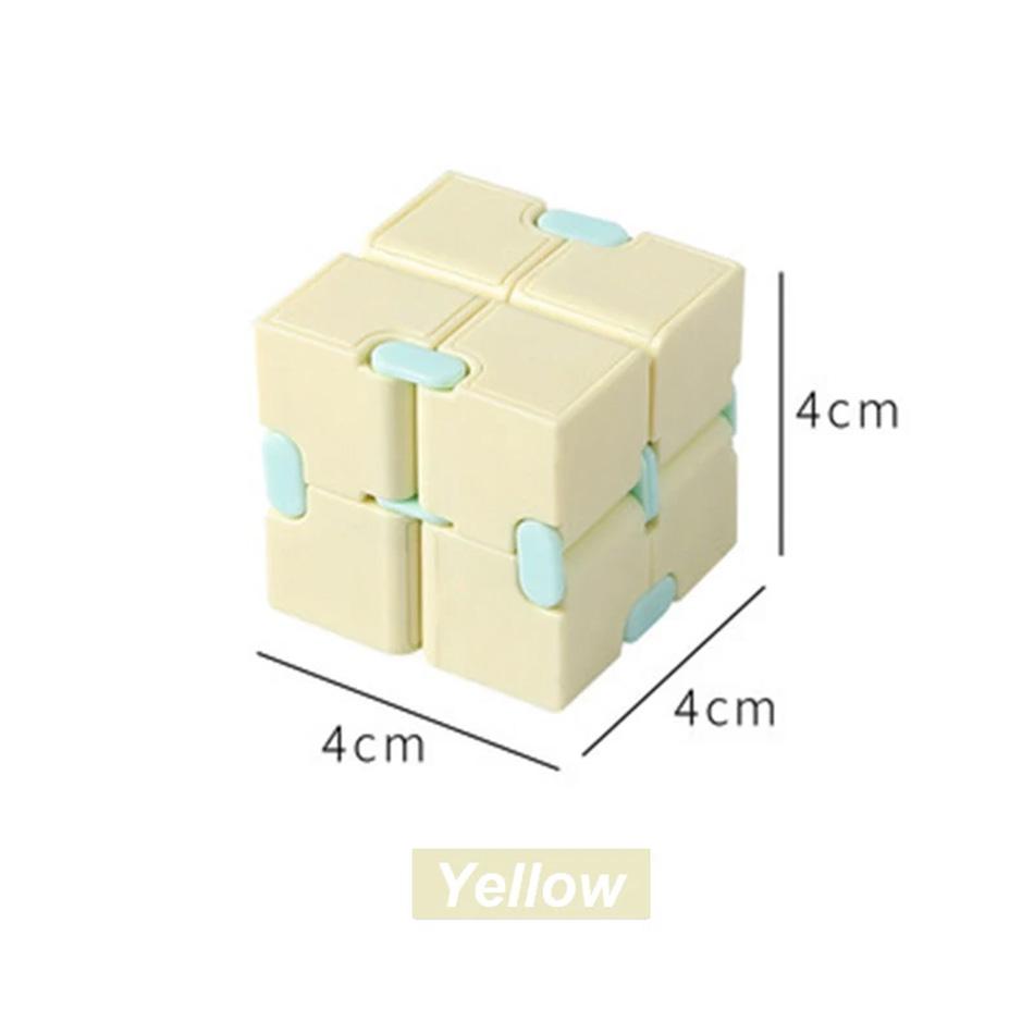 Magic Puzzle Cube Anti-Stress Relief Toy For Adults & Children With Special Needs Funny Infinite Flip Sensory Xmas Gift