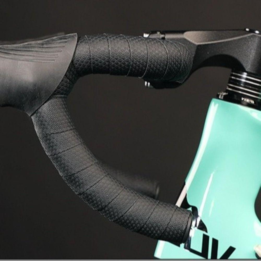 Shockproof Bike Bar Tape with End Plugs Bicycle Handlebar Tape Road Bike Handlebar Tape  Fixie