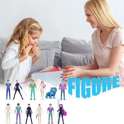 Non-movable Doll Collection Version Scale Doll Desktop Ornaments