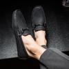 FashionNew Men's Genuine Leather Loafers Men Casual Summer Shoes Big Size 38-49 Brand Male Flat Slip on Shoes Driving Moccasins For Men