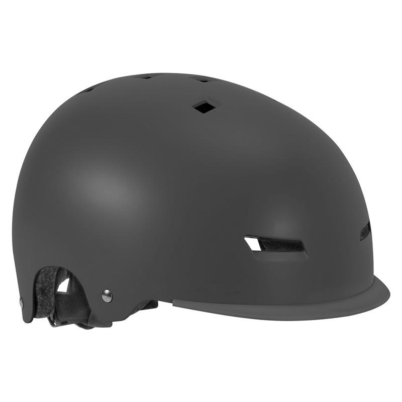 High Quality Customized Outdoor Riding Speed Skating Skateboard Helmet ABS Material Adjustable Safety Breathable CE Certified S чёрный