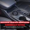 Black Alloy DRIVE MODE Adjust Knobs Ring Cover for Ford Ranger -2024