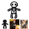 Funny Halloween Skull Bob Plush Toy For Boys Cute Doll Gift Birthday Present