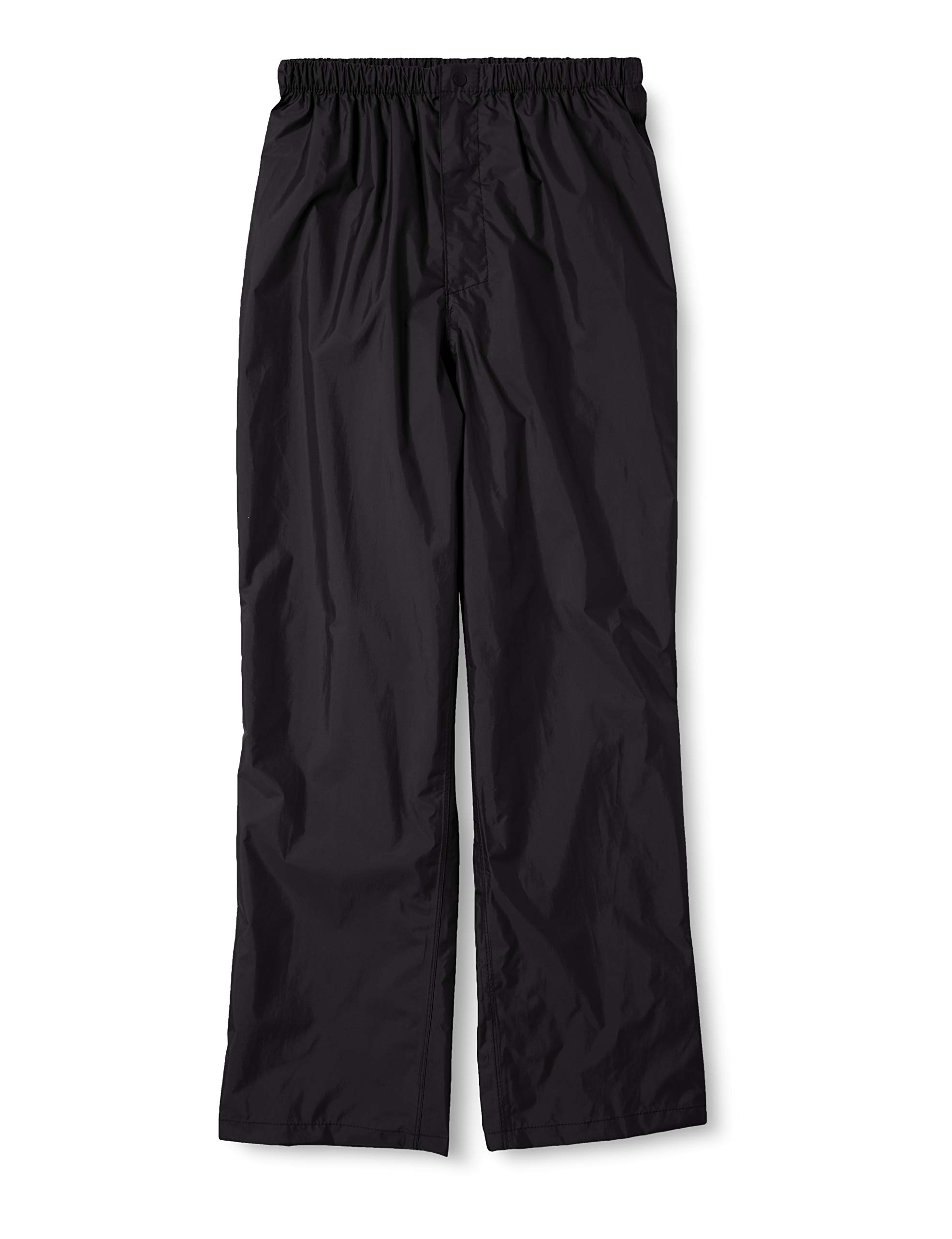 

lightweight rain pants made with Toray Blizzard Tech KJ Rain Pants front zippered 3L [Document] Waterproof, breathable, EX, opening, hem, black, чёрный