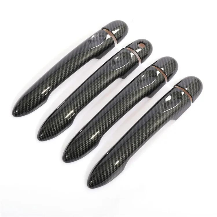 

Для Renault Megane 3 MK3 III 2008 2009 2010 2011 2012 2013 2014 2016 накладка на дверную ручку автомобиля из углеродного волокна, аксессуары для стайлинга