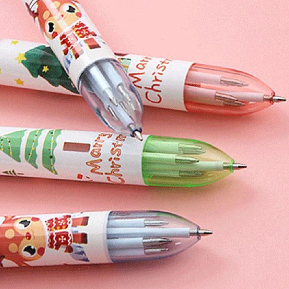 Christmas Tree Reindeer Cute Kids Gift Santa Claus Ballpoint Pen Neutral Pens Stationery Gel Pen