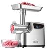 Electric Meat Grinder, 2.3 kg/Min Capacity, #8 Meat Mincer with 3 Grinding Plates, 3 Sausage Stuffing Tubes & Kubbe Kit, 700W/0.77HP Sausage Stuffer