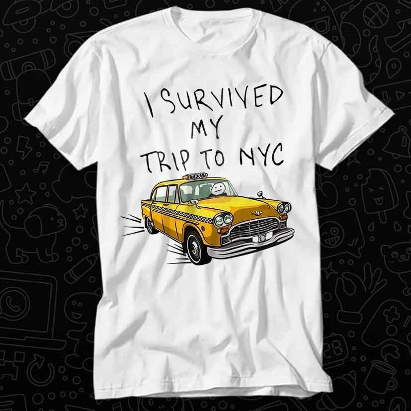 

I Survived My Trip To NYC New York City Spider Tom Best Seller Top T Shirt 104 L