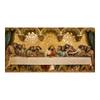 Modern Art Canvas Print of ' The Last Supper  ' Bright Colors, Religious Wall Decorations in Living Rooms, and Corridors