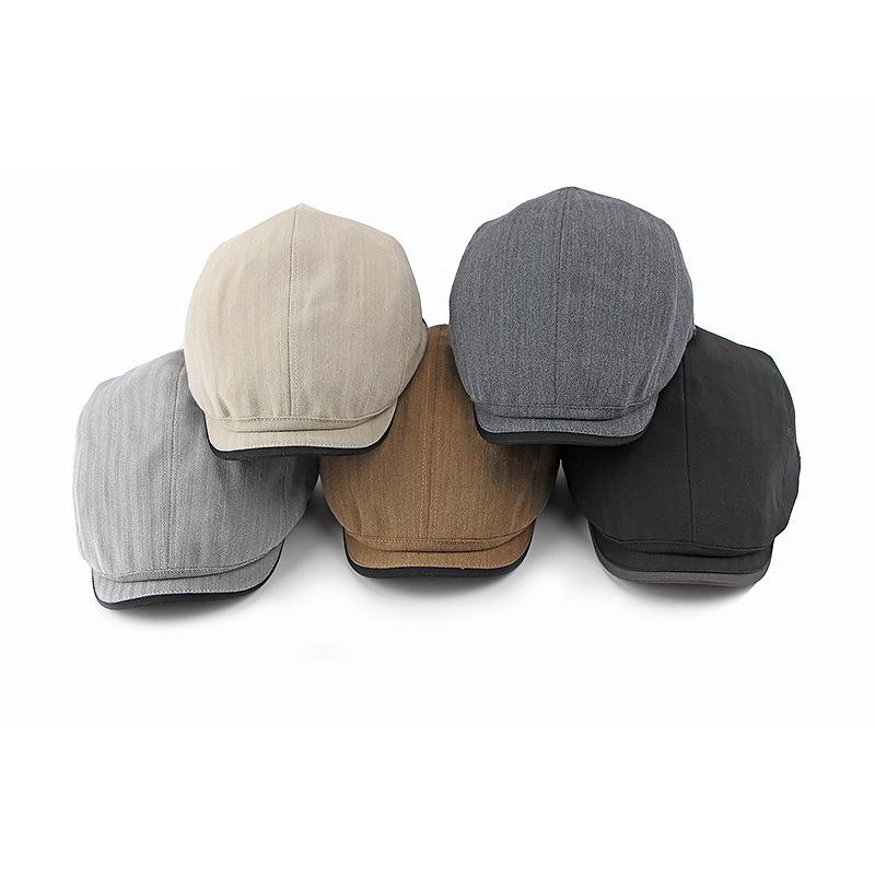 Wiosna Lato Cienkie Oddychające Beret Mężczyźni Kobiety Brytyjska Czapka z daszkiem Czapka z daszkiem Czapki gazeciarza Kierowca Ivy Hat Gatsby Painters Hats