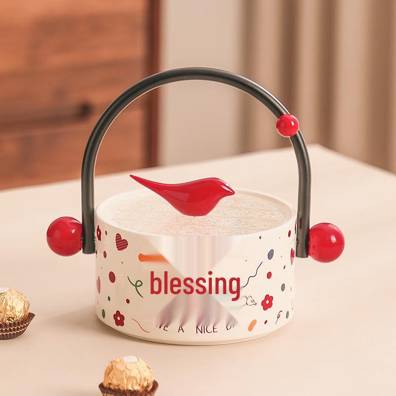 Handon Festive Ceramic Fruit Basket