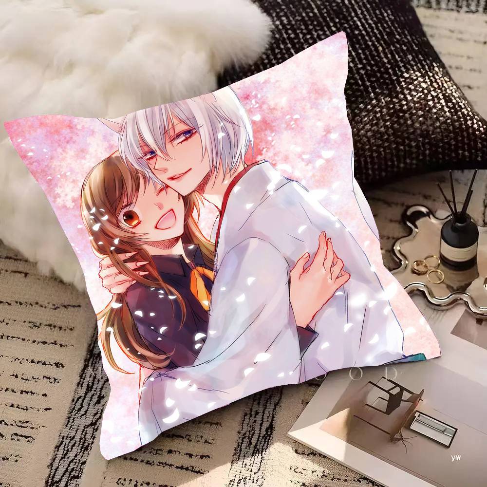 Kamisama Love Anime Pillow Case Fashion Square Pillowcase Bedroom Sofa Room Ins Decoration Leisure