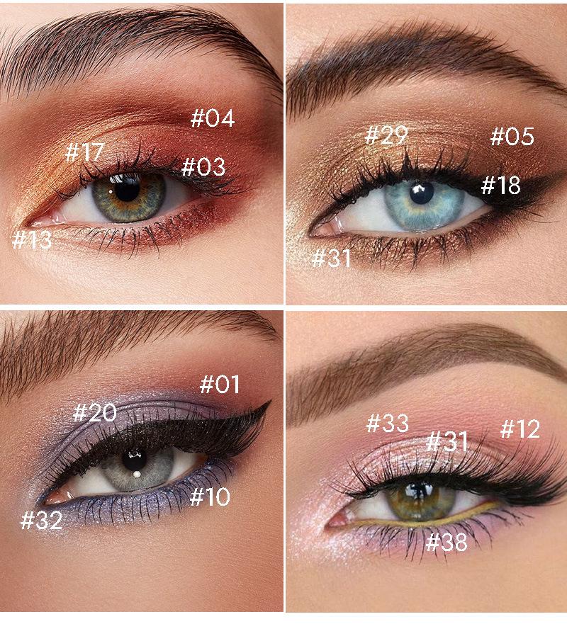 MISSROSE Makeup Palette Set: Eyeshadow, Lip Gloss, Lipstick, Blush, Concealer, Highlight, and Powder.