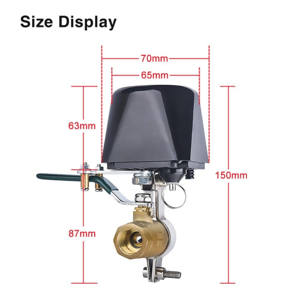 

For Zigbee 3.0 Valve Controller for Remote Gas and Water Control Featuring Multi-User Scheduling and Voice Assistant Support Adjustable bracket