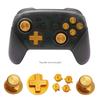 Metal Thumb Stick Keys for Switch Pro Controller Replacement ABXY Trigger Buttons Mushroom for Head with Tool