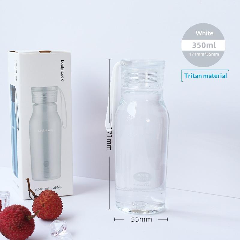 Locktite Plastic Sports ECO Water Bottle - Simple and Stylish for Instagram. Perfect for Summer Outdoor Activities. Men's and Wo