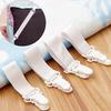 4Pcs/Set Bed Sheet Mattress Blankets Elastic Grippers Fasteners Clip Holder