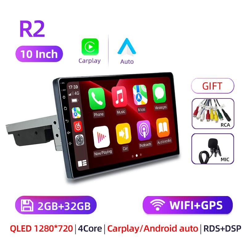 7'' 10'' 8Core Android 11 1Din Car Multimedia CarPlay 5G Universal Navigation GPS 1 DIN Headunit Auto Radio Audio Stereo dvd