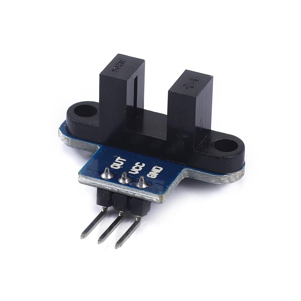 Teyleten Robot IR Infrared Slotted Optical Optocoupler Module Speed Measuring Sensor 3.3V To 5V Photo Interrupter Sensor for Arduino 10pcs
