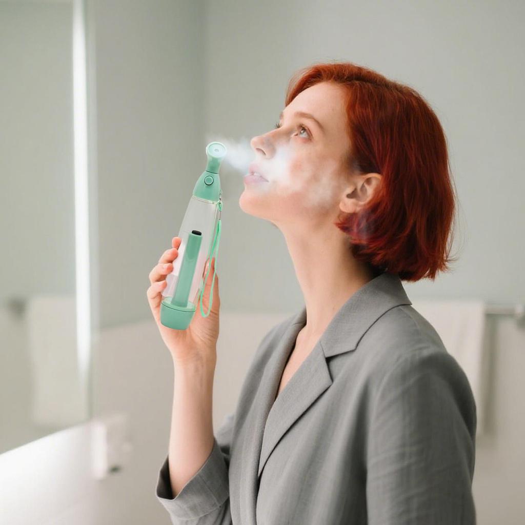 Mister Spray Bottle Moisturizing Facial Mister Atomization Humidifier Manual Steamer Hydrating Skin Care Tools Portable