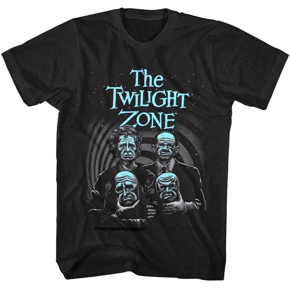 Twilight Zone The Masks Spiral Men s T Shirt L