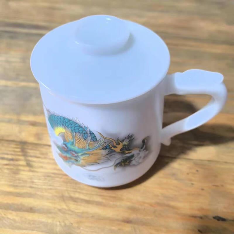 

Chaxun Azure Dragon Tea Infuser Office Cup Gift Set