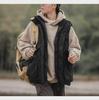 Unisex Japanese Retro Quilted Winter Workwear Vest