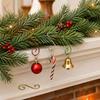Wire S Hooks 10 Pack for Hanging Ornaments, Holiday Decorations, Christmas Tree, Wreath