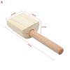 Multifunction Arc Grooved Ribbed Wooden Utensils Paddle For Sculpture Ceramics Accessories Pottery Figurine Clay Molding Tool