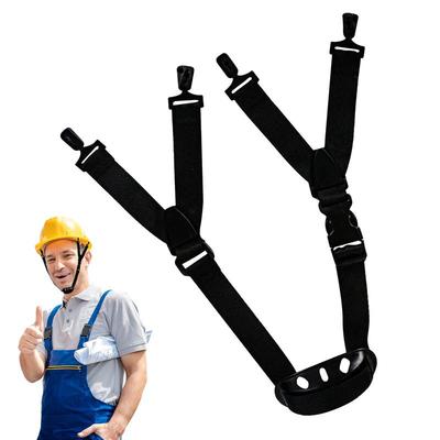 Hard Hat Chin Strap Elastic Chinstrap with Chin Cup Hard Hat Accessories Removable Cord for Football Softball Hockey Baseball