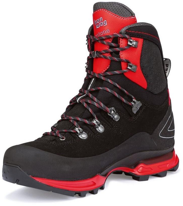 Hiking Shoes Hanwag Alverstone II GTX Black/red