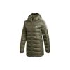 (WMNS) Light Down Hooded Parka 'Legacy Green' Women's GH4591