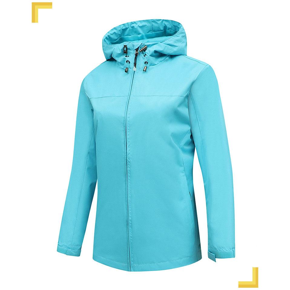 Hooded Single Layer Jacket Design Version Loose Fashion All-weather Waterproof Fabric Breathable Comfort Anti-scratch Wear Coats